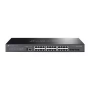 Comutator TP-Link OMADA SG5428X (24xGbE, 4xSFP+, 1xUSB2.0, 2xConsole, fără ventilator)
