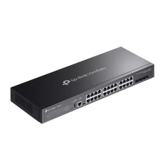 Comutator TP-Link OMADA SG5428X (24xGbE, 4xSFP+, 1xUSB2.0, 2xConsole, fără ventilator)