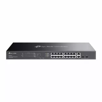 Comutator TP-Link OMADA ES220GMP (16xGbE, 2xGbE/SFP combinat, 16xPoE+, 250W)