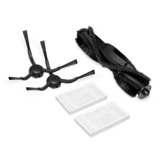 Set de piese TP-Link Tapo RVA105 (1x perie, 2x perii laterale, 2x filtre HEPA) pentru Tapo RV30 Max Plus, Tapo RV20 Max Plus