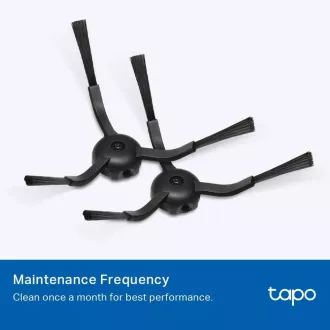 Set de piese TP-Link Tapo RVA105 (1x perie, 2x perii laterale, 2x filtre HEPA) pentru Tapo RV30 Max Plus, Tapo RV20 Max Plus