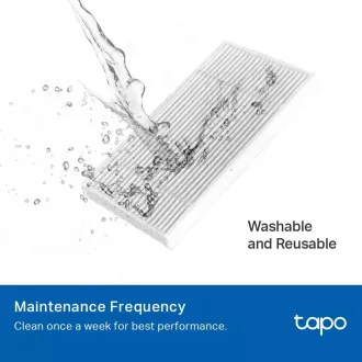 Set de piese TP-Link Tapo RVA105 (1x perie, 2x perii laterale, 2x filtre HEPA) pentru Tapo RV30 Max Plus, Tapo RV20 Max Plus