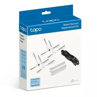 Set de piese TP-Link Tapo RVA105 (1x perie, 2x perii laterale, 2x filtre HEPA) pentru Tapo RV30 Max Plus, Tapo RV20 Max Plus