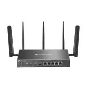 Router TP-Link ER706WP-4G OMADA VPN 4G+Cat6 (AX3000, 1xSFP WAN/LAN, 1xGbEWAN, 4xGbELAN/WAN, 4xPoE+, 45W, 2xnanoSIM)