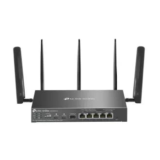 Router TP-Link ER706WP-4G OMADA VPN 4G+Cat6 (AX3000, 1xSFP WAN/LAN, 1xGbEWAN, 4xGbELAN/WAN, 4xPoE+, 45W, 2xnanoSIM)