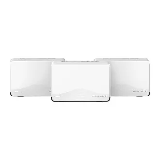 MERCUSYS Halo H27BE (pachet de 3) WiFi7 Mesh (BE3600, 2.4GHz/5GHz, 1x2, 5GbELAN/WAN, 2xGbELAN/WAN)