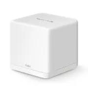 MERCUSYS Halo H60X (pachet de 1) WiFi6 Mesh (AX1500, 2.4GHz/5GHz, 3xGbELAN/WAN (1 unitate XR)