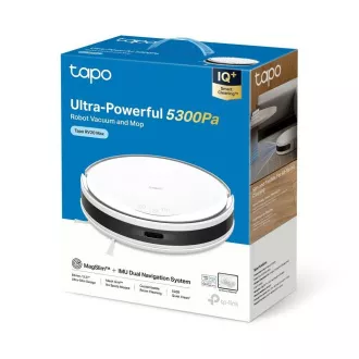 Aspirator robot TP-Link Tapo RV20 Max cu mop (LiDAR, 2.4 GHz, BT, alb)