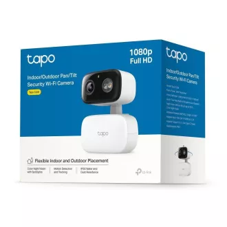 Cameră de exterior TP-Link Tapo C206 (2MP, 1080p, IR 12m, WiFi, card micro SD)