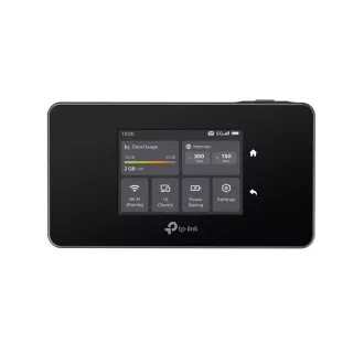 Router portabil WiFi6E TP-Link M8550 (AXE3600, 5G/4G LTE, 2.4GHz/5GHz/6GHz, 1xGbE, 1xUSB-C, 1xnanoSIM, 1xmicroSD)
