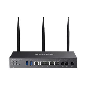 Gateway ADSL/VDSL TP-Link DR3650V OMADA (AX3000, 3xRJ11(2xFXS, 1xDSL), 2.4GHz/5GHz, 1xGbELAN/WAN, 4xGbE, 2xUSB3.0)