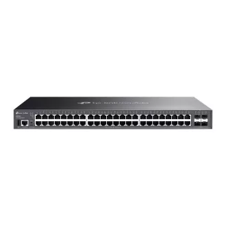 Switch TP-Link OMADA SG5452X (48xGbE, 4xSFP+, 1xUSB2.0, 2xConsole, fără ventilator)