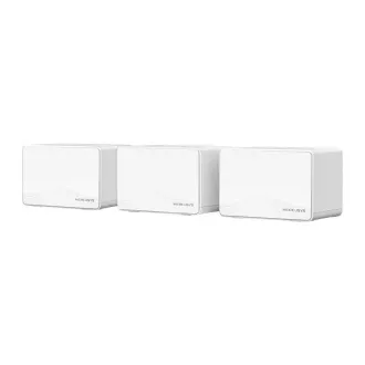 MERCUSYS Halo H25BE (pachet de 3) WiFi7 Mesh (BE3600, 2.4GHz/5GHz, 3xGbELAN/WAN)