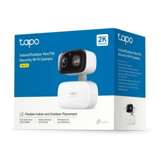 Cameră de exterior TP-Link Tapo C216 (3MP, 2K 1296p, IR 12m, WiFi, card micro SD)