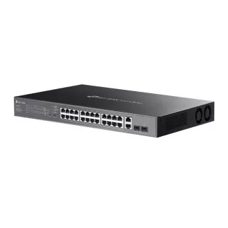 Comutator TP-Link OMADA ES228GMP (26xGbE, 2xSFP, 24xPoE+, 384W)