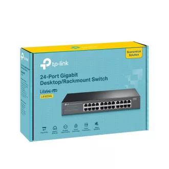 Comutator TP-Link LiteWave LS1024G (24xGbE, fără ventilator)