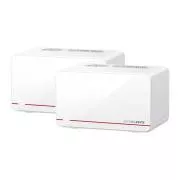 MERCUSYS Halo H37BE (pachet de 2) WiFi7 Mesh (BE6500, 2.4GHz/5GHz, 2x2, 5GbELAN/WAN, 1xGbELAN/WAN)