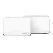 MERCUSYS Halo H27BE (pachet de 2) WiFi7 Mesh (BE3600, 2.4GHz/5GHz, 1x2, 5GbELAN/WAN, 2xGbELAN/WAN)