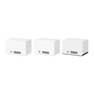 MERCUSYS Halo H85X (pachet de 3) WiFi6 Mesh (AX3000, 2.4GHz/5GHz, 1x2, 5GbELAN/WAN, 2xGbELAN/WAN)