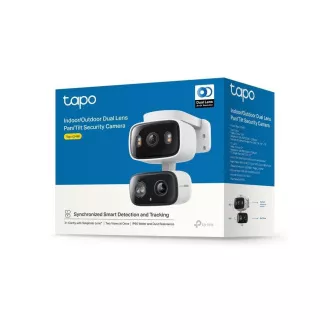 Cameră video rotativă TP-Link Tapo C246D pentru exterior (3MP, 2K 1296p, IR 12m, WiFi, card micro SD)