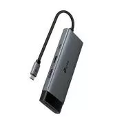Hub USB-C TP-Link UH7021C 7 în 1 (3x USB 3.2 Gen 1, 1xUSB-C 3.2 Gen 1, 1xHDMI, 1xSD, 1xmicroSD, PD 100W)