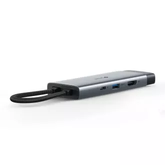 Hub USB-C TP-Link UH7021C 7 în 1 (3x USB 3.2 Gen 1, 1xUSB-C 3.2 Gen 1, 1xHDMI, 1xSD, 1xmicroSD, PD 100W)