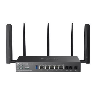 Gateway TP-Link DR3650v-4G OMADA ADSL/VDSL/4GLTE (AX3000, 2xFXS, 1xDSL, 2.4GHz/5GHz, 1xGbELAN/WAN, 4xGbE, 1xUSB3.0, 2xnanoSIM)