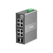 Switch industrial TP-Link OMADA IES208G (combo 6xGbE, 2xGbE/SFP, DIN, IP40, fără ventilator)