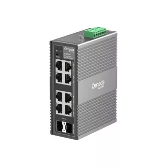 Switch industrial TP-Link OMADA IES208G (combo 6xGbE, 2xGbE/SFP, DIN, IP40, fără ventilator)