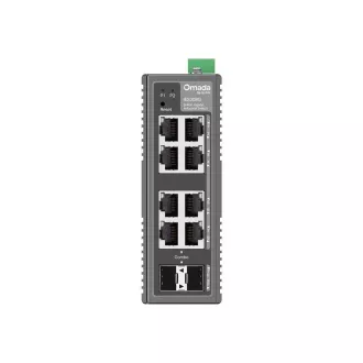 Switch industrial TP-Link OMADA IES208G (combo 6xGbE, 2xGbE/SFP, DIN, IP40, fără ventilator)
