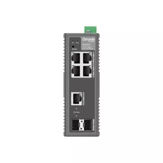 Switch industrial TP-Link OMADA IES206G (4xGbE, 1xGbE/SFPcombo, 1xSFP, DIN, IP40, fără ventilator)
