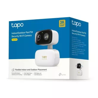 Cameră de exterior TP-Link Tapo C236 (5MP, 3K 1620p, IR 20m, WiFi, card micro SD)