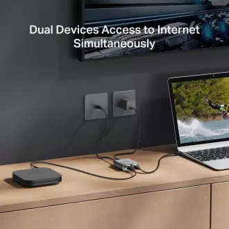 Splitter Gigabit Ethernet TP-Link EH210 (3xGbE, USB-C)