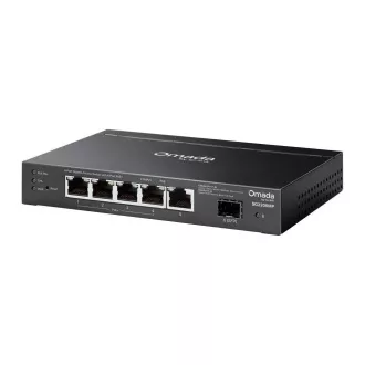 Comutator TP-Link OMADA SG2206MP (5xGbE, 1xSFP, 4xPoE+, 63W, fără ventilator)