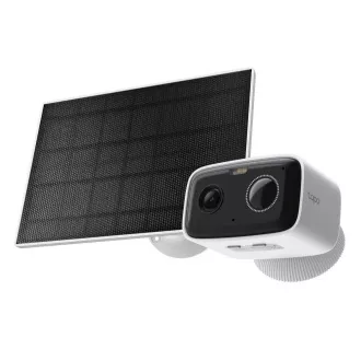 Cameră de supraveghere video TP-Link Tapo C400 KIT, panou solar (2MP, 1080p, IR 10m, WiFi, card micro SD, IP65)