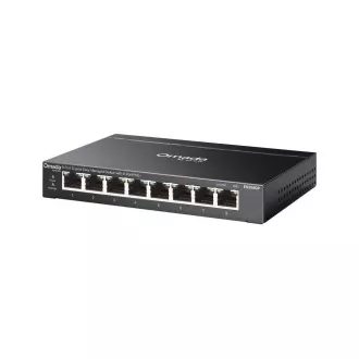 Comutator TP-Link OMADA ES208GP (8xGbE, 8xPoE+, 64W, fără ventilator)