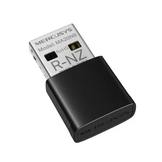 Adaptor nano USB MERCUSYS MA20NB WiFi5 (AC650, 2.4GHz/5GHz, Bluetooth5.0, USB2.0)