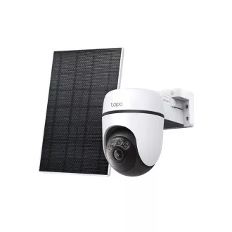 Cameră de supraveghere video TP-Link Tapo C630 KIT, panou solar (5MP, 3K, 1620p, IR 16m, WiFi, card micro SD, IP65)