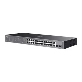 Comutator TP-Link OMADA ES228GP (26xGbE, 2xSFP, 24xPoE+, 250W)