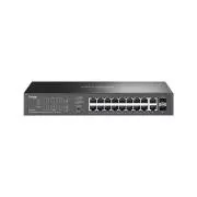 Comutator TP-Link OMADA ES220GP (18xGbE, 2xSFP, 16xPoE+, 150W)