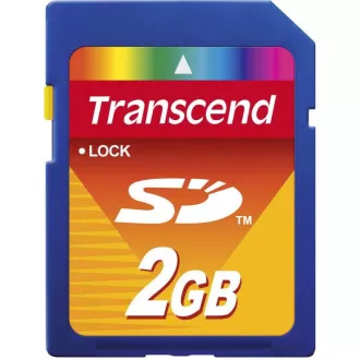 Card SD TRANSCEND de 2 GB (Standard)