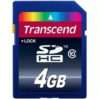 Card SDHC TRANSCEND 4GB Premium, clasa 10