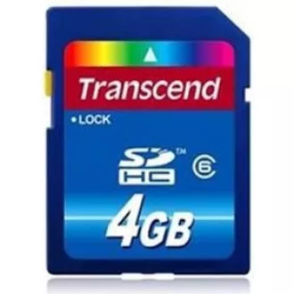 Card SDHC TRANSCEND 4GB Premium, clasa 10