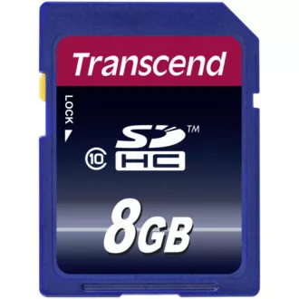 Card SDHC TRANSCEND 8GB Premium, clasa 10