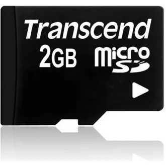 Card MicroSD TRANSCEND 2GB, fără adaptor