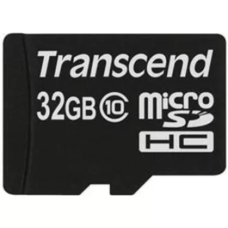 Card MicroSDHC TRANSCEND 32GB Clasa 10, fără adaptor