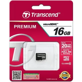 Card MicroSDHC TRANSCEND 32GB Clasa 10, fără adaptor
