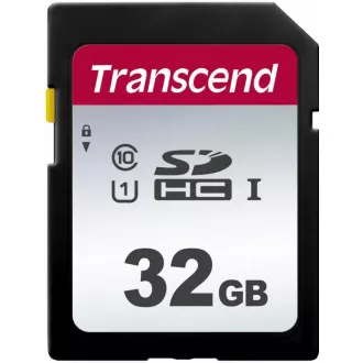 Card SDHC TRANSCEND 32GB 300S, UHS-I U1 (R: 95 / W: 45 MB / s)