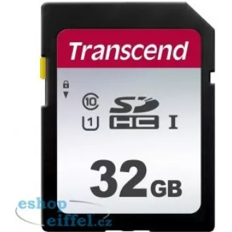Card SDHC TRANSCEND 32GB 300S, UHS-I U1 (R: 95 / W: 45 MB / s)