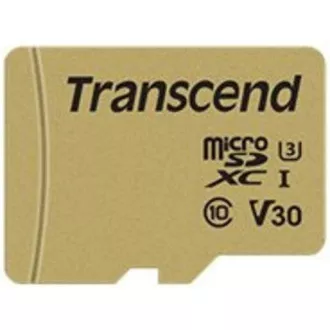 Card MicroSDHC TRANSCEND 8GB 500S, UHS-I U1 + adaptor Card MicroSDHC TRANSCEND 8GB 500S, UHS-I U1 + adaptor